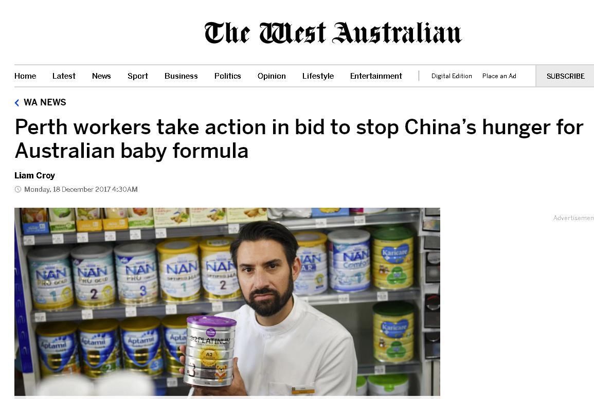 中国代购无视奶粉限购规则澳洲本土妈妈被迫药店买奶粉