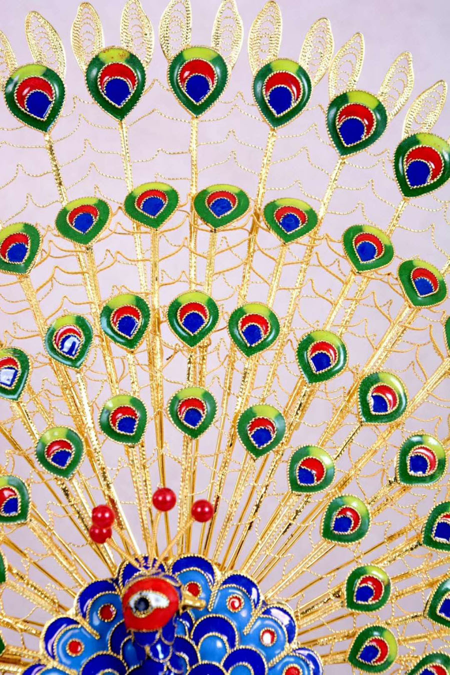 景泰蓝花丝镶嵌,景泰蓝当代大师刘永森作品