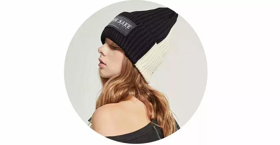 又降温了穿什么,保暖又好看针织帽