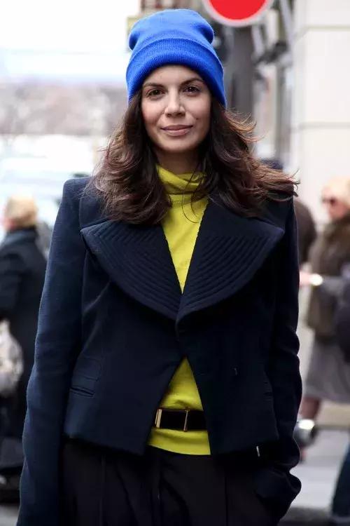 又降温了穿什么,保暖又好看针织帽