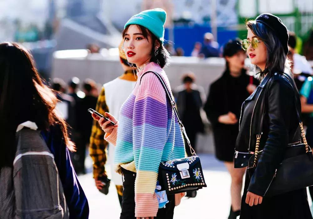 又降温了穿什么,保暖又好看针织帽