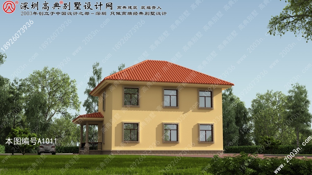 乡村两层小别墅设计图平面图,100平米农村两层小别墅设计图纸