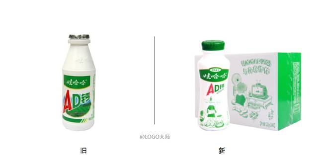 娃哈哈怀旧包装,娃哈哈ad钙奶十几年前的红色包装