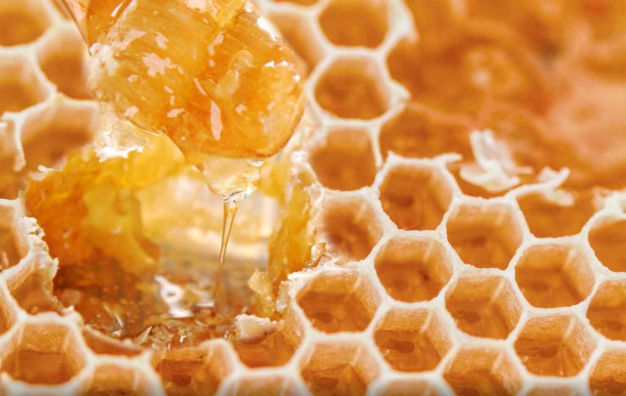 集市上的蜂蜜,市集食材