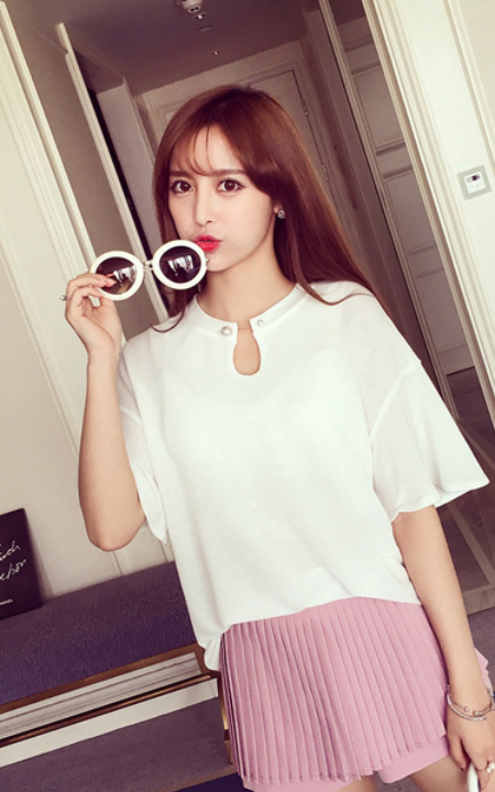 MEDECOO雪纺衬衫,中老年雪纺长袖衬衫女士