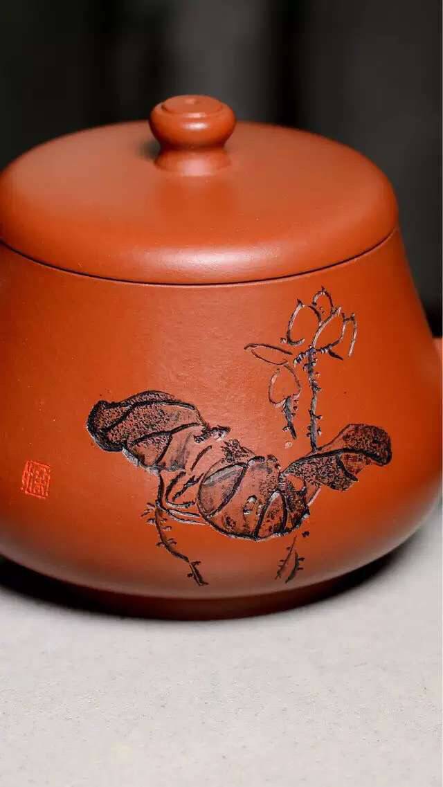 紫砂壶绿色套装,紫砂壶绿色效果