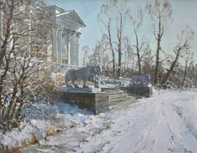 光影十足的风景油画欣赏太美了,100幅经典风景油画图文