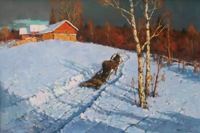 光影十足的风景油画欣赏太美了,100幅经典风景油画图文