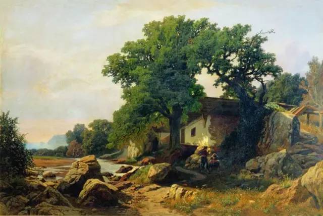 光影十足的风景油画欣赏太美了,100幅经典风景油画图文