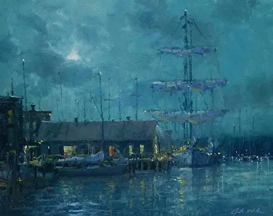 光影十足的风景油画欣赏太美了,100幅经典风景油画图文