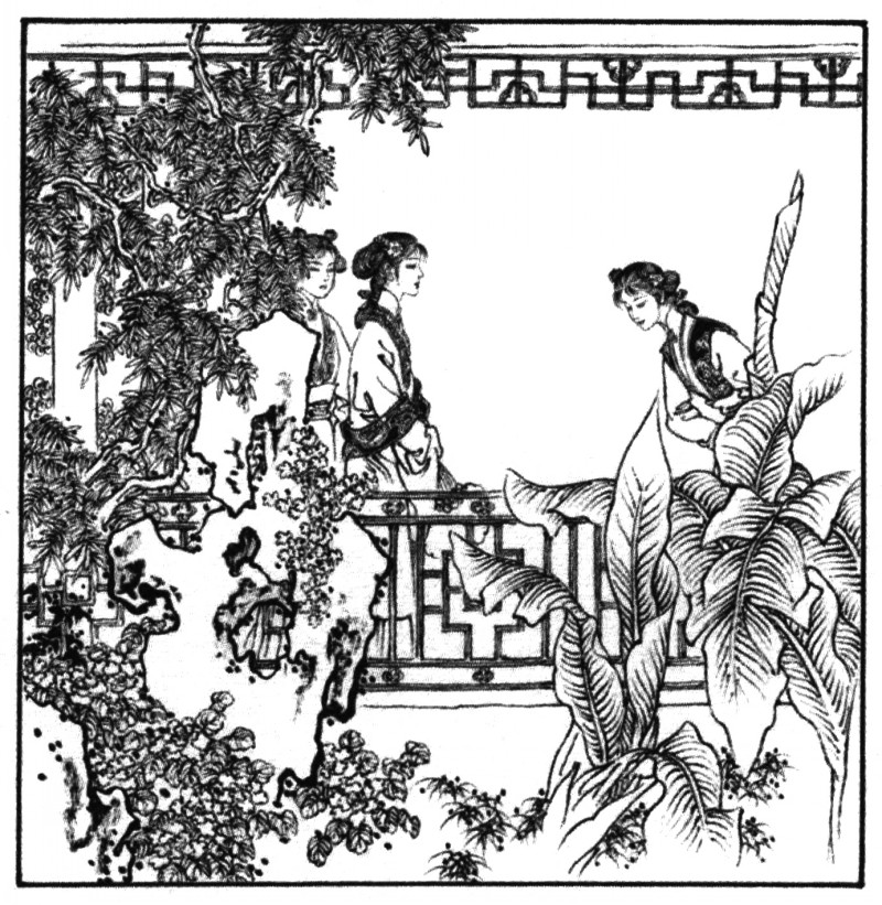 项维仁人物线描画稿,项维仁线描仕女新作集萃