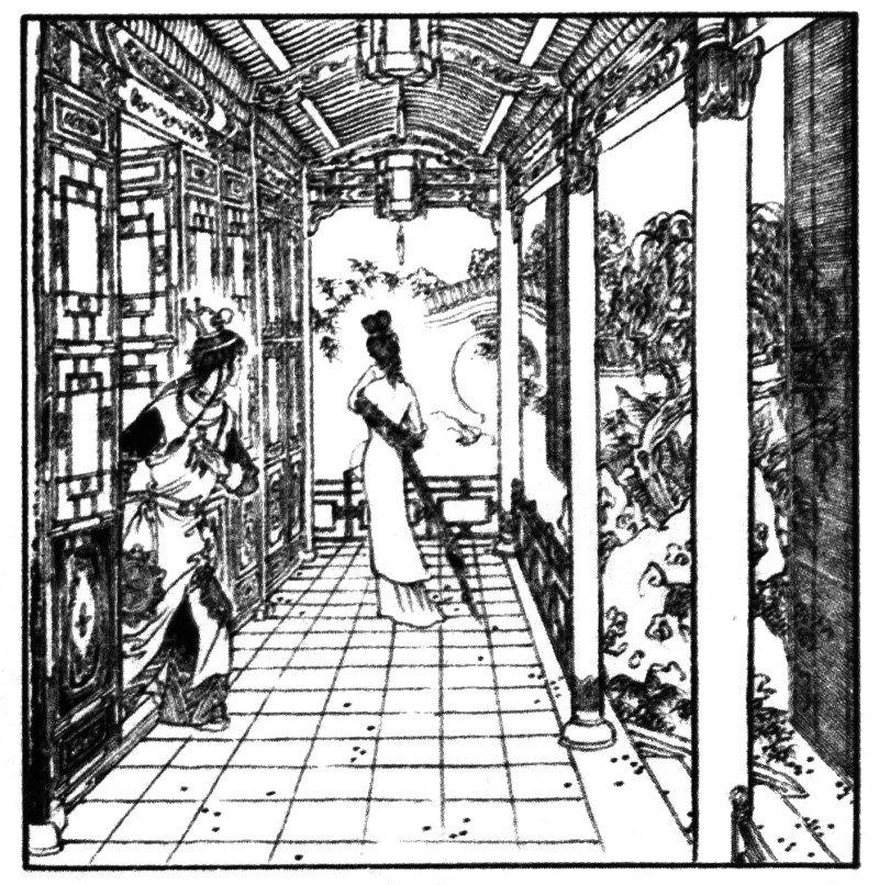 项维仁人物线描画稿,项维仁线描仕女新作集萃