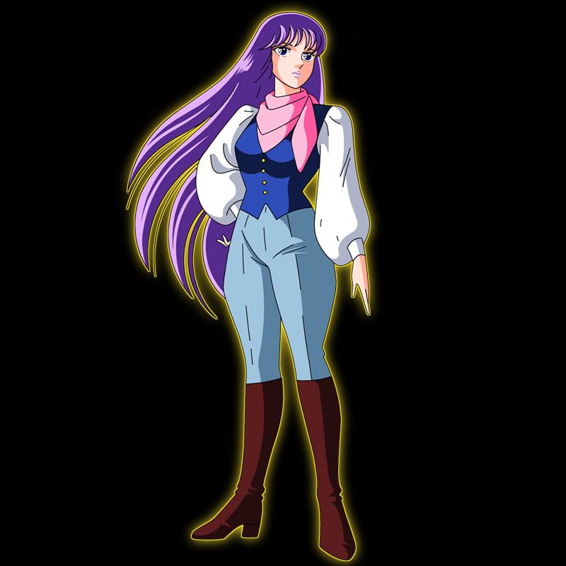 圣斗士星矢雅典娜城户纱织的颜值,圣斗士为什么叫纱织小姐