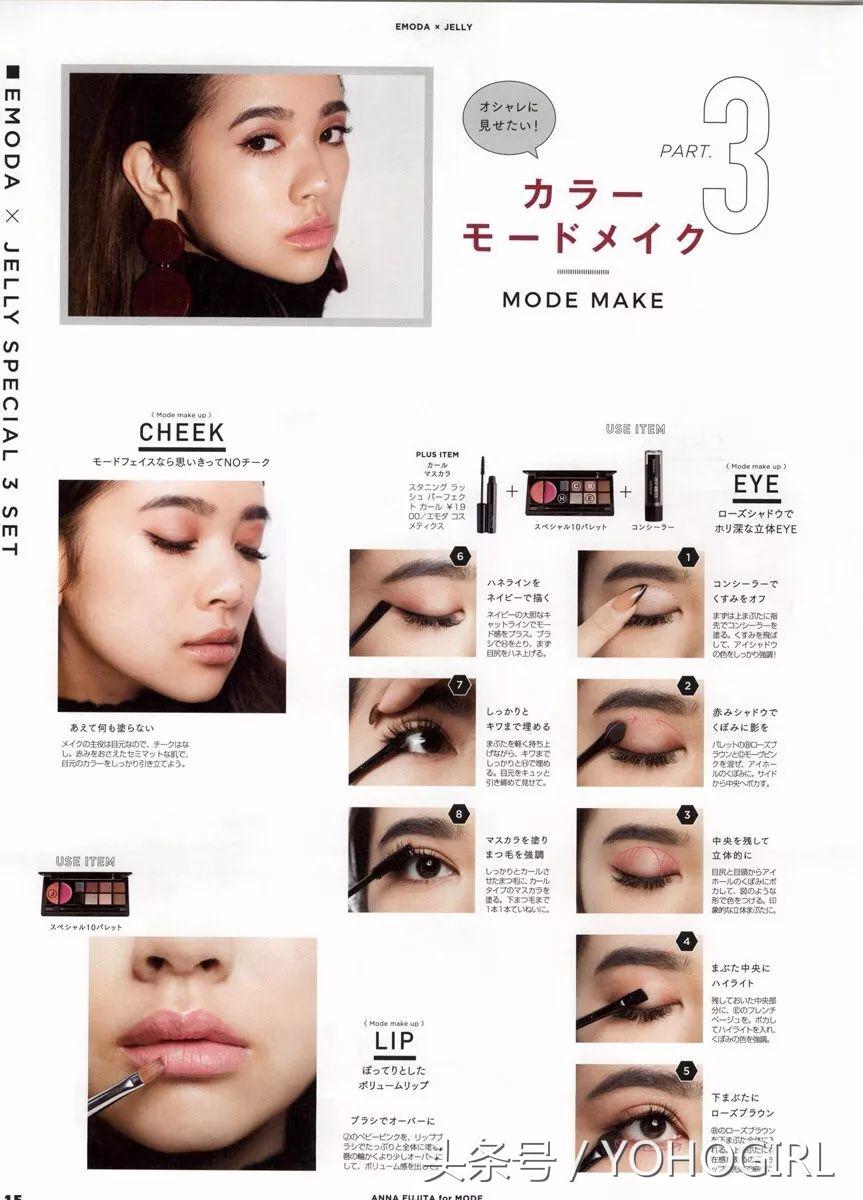 最近买了几本杂志，只是为了附录的化妆赠品！