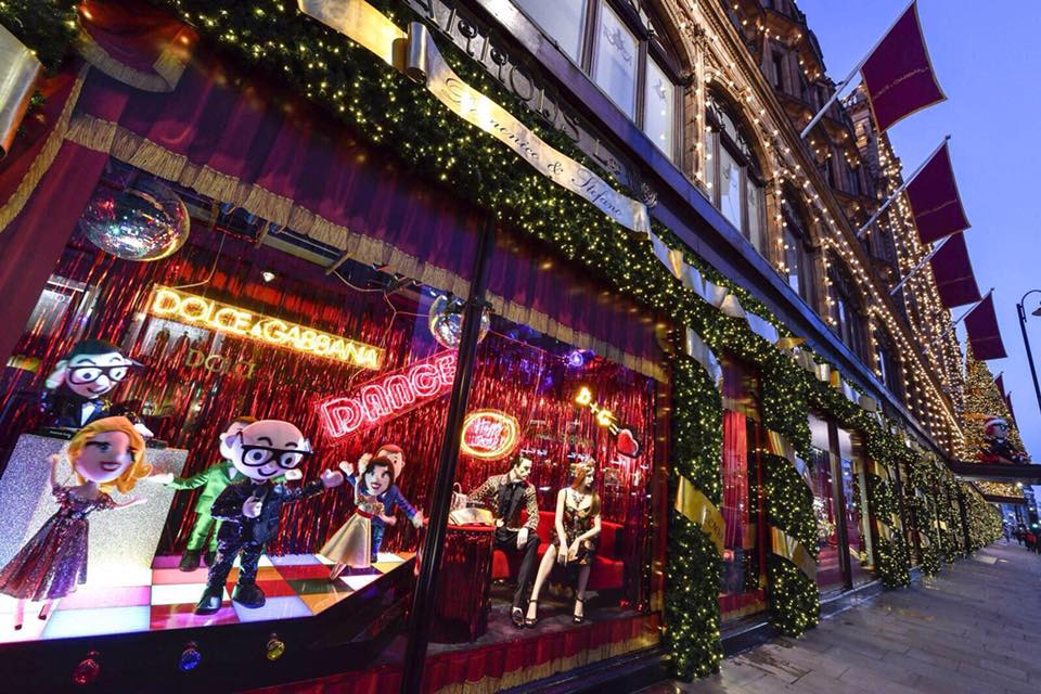 英国哈罗德百货圣诞节,一年一次购物狂欢