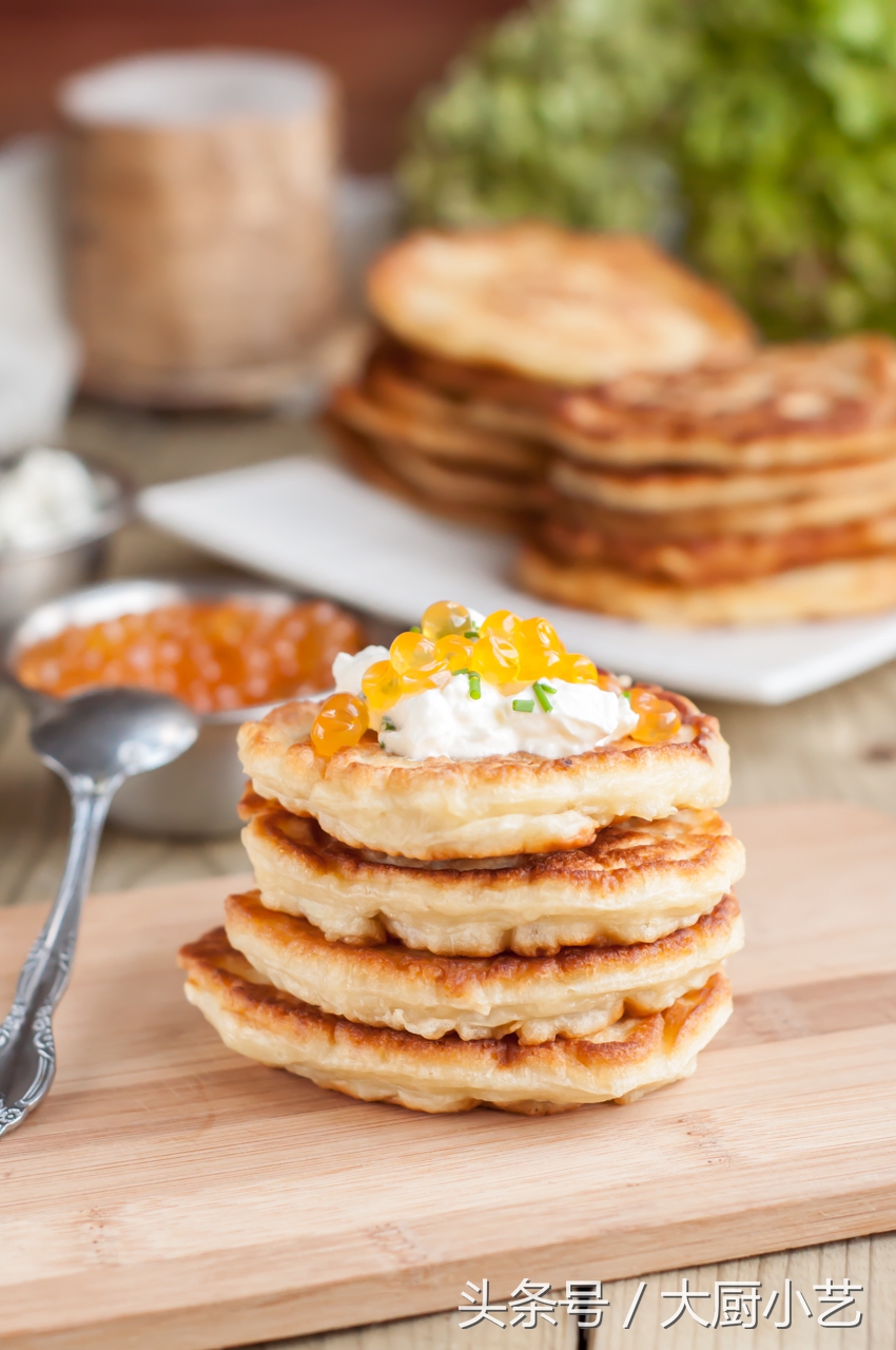 你信不信？鱼子酱南瓜饼，脸蛋越吃越漂亮