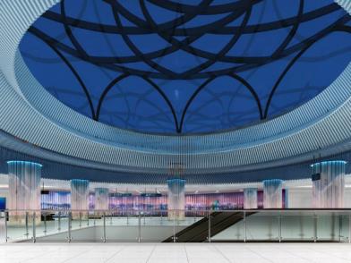 武汉轨道交通新港线竹叶山,武汉竹叶山地铁全景