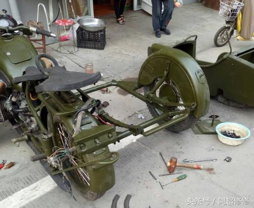 翻新长江750全过程,长江750翻新教程