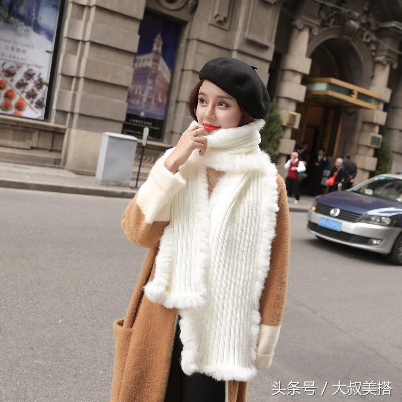 秋冬围巾时髦系法,秋冬围巾怎么披好看