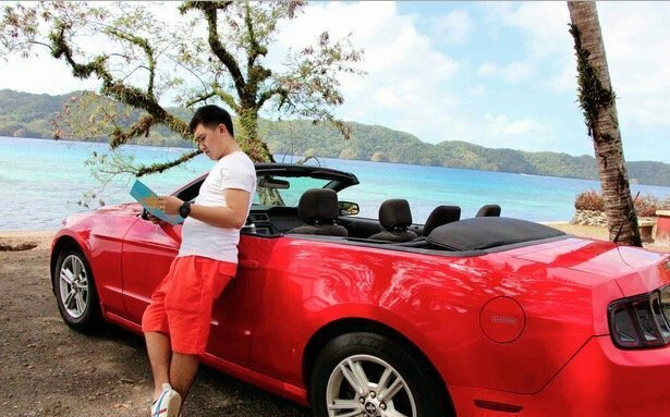 自由行之租匹红色大野马，帅气环帕劳！