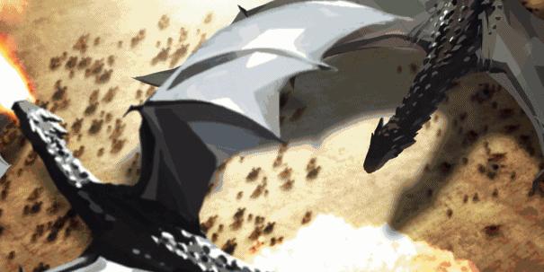 权力的游戏第几集龙妈的龙出来,权力的游戏现实中的龙妈