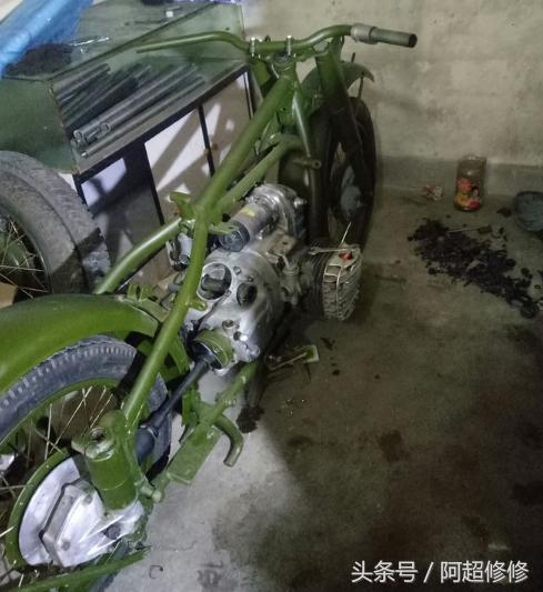 翻新长江750全过程,长江750翻新教程