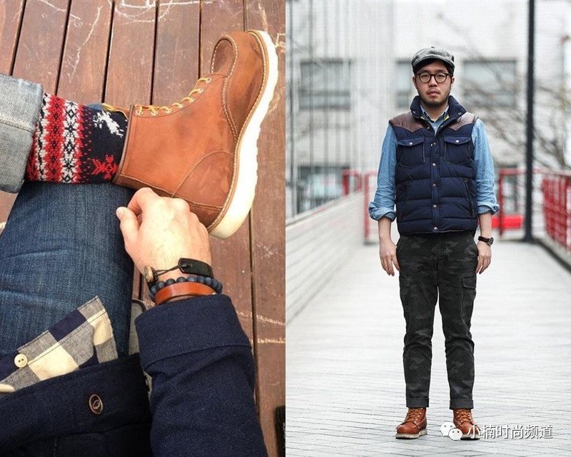 型男穿搭马丁靴,秋冬爆款型男必备百搭潮靴