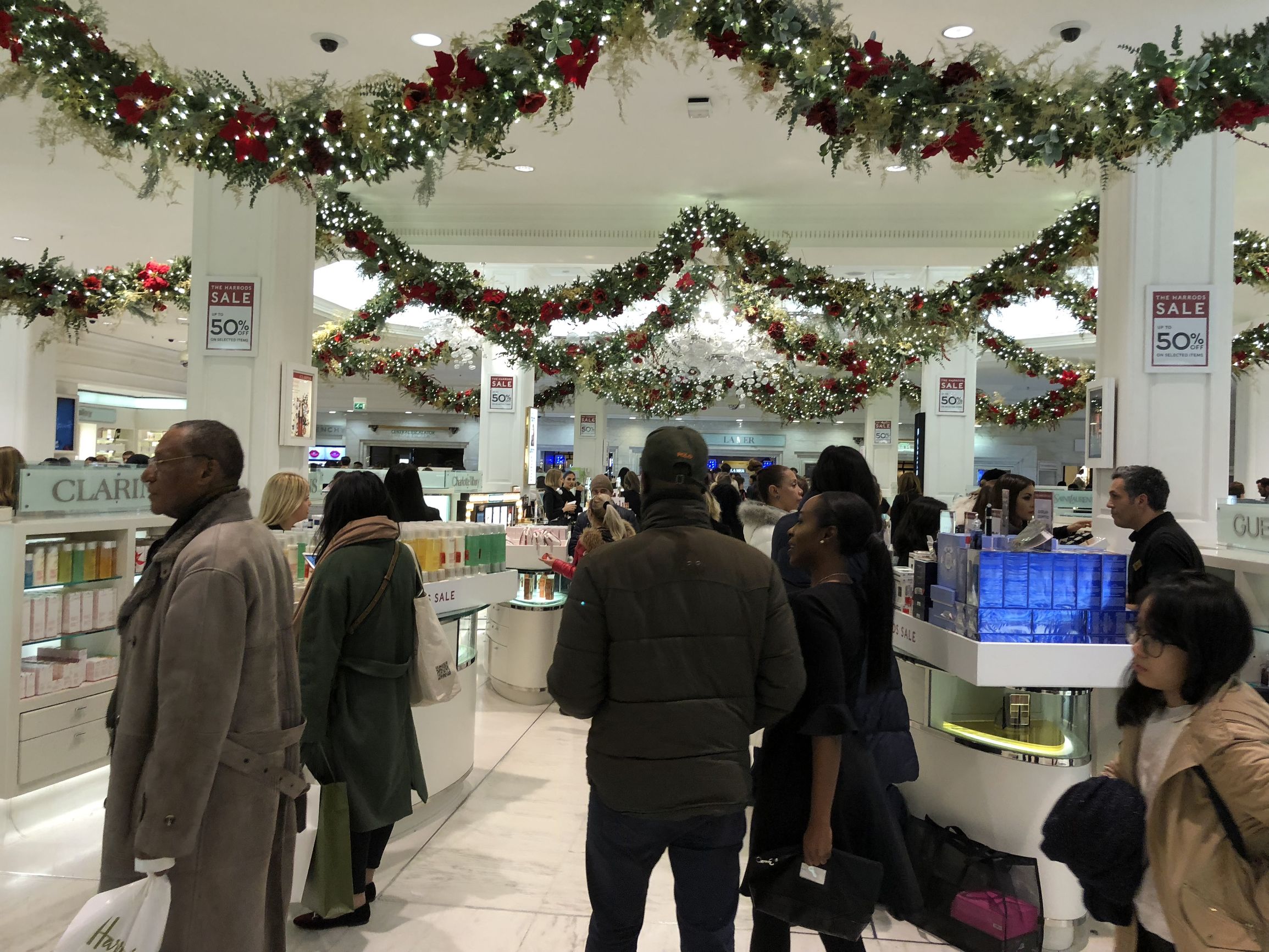 英国哈罗德百货圣诞节,一年一次购物狂欢