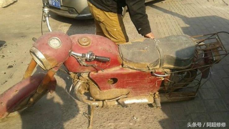 翻新1987年幸福250a摩托车,老款幸福250摩托车高清图