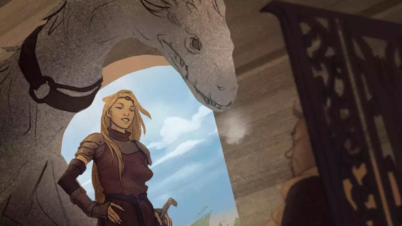 权力的游戏第几集龙妈的龙出来,权力的游戏现实中的龙妈