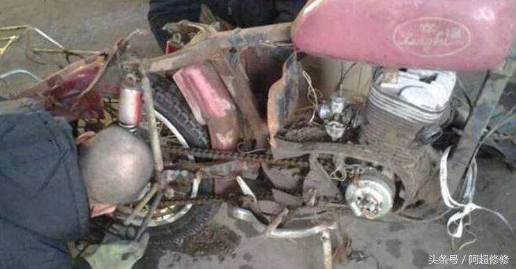 翻新1987年幸福250a摩托车,老款幸福250摩托车高清图