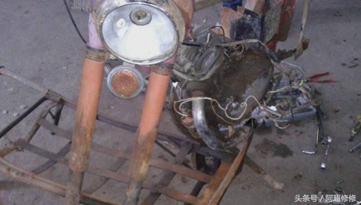 翻新1987年幸福250a摩托车,老款幸福250摩托车高清图