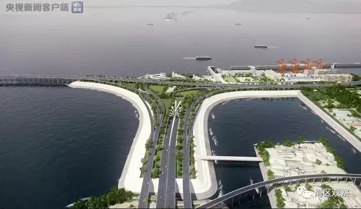 深中通道东人工岛建设,虎门大桥深中通道规划