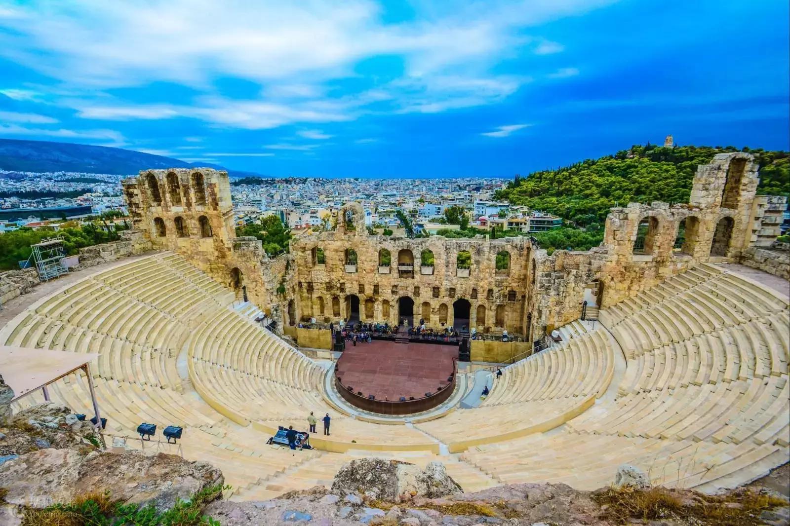 希腊的自然风光,希腊的景色真美令人向往