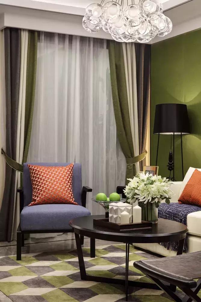 现代简约三室二厅两卫装修效果图,80平米两室一厅现代简约风简装图