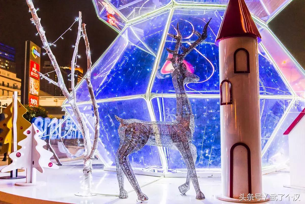 武汉汉口圣诞树,武汉圣诞树推荐