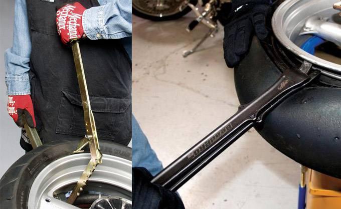 自己换摩托车轮胎的正确方法,如何自己手动更换摩托车轮胎