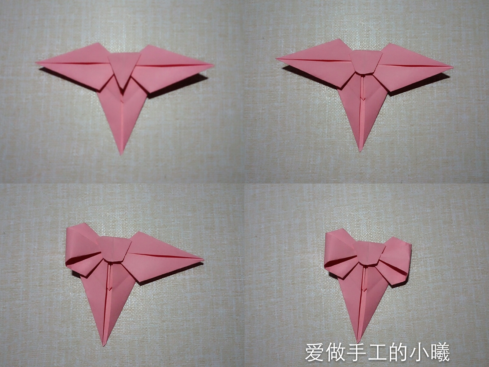 蝴蝶折纸教程看过来,所有蝴蝶折纸教程