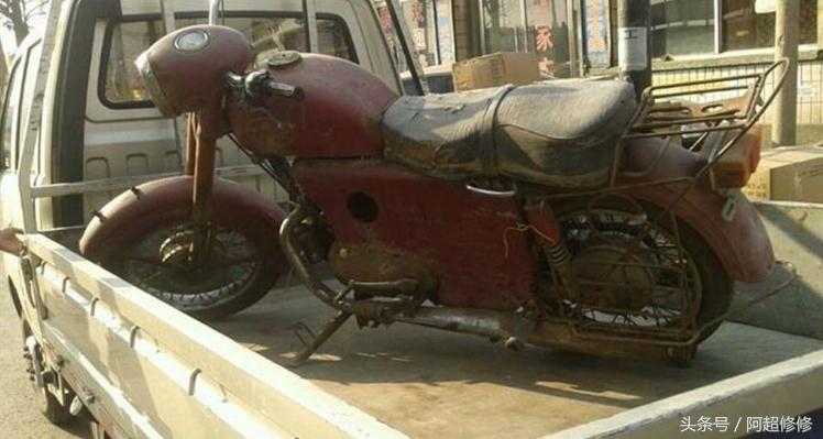 翻新1987年幸福250a摩托车,老款幸福250摩托车高清图