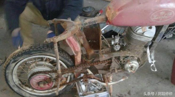 翻新1987年幸福250a摩托车,老款幸福250摩托车高清图