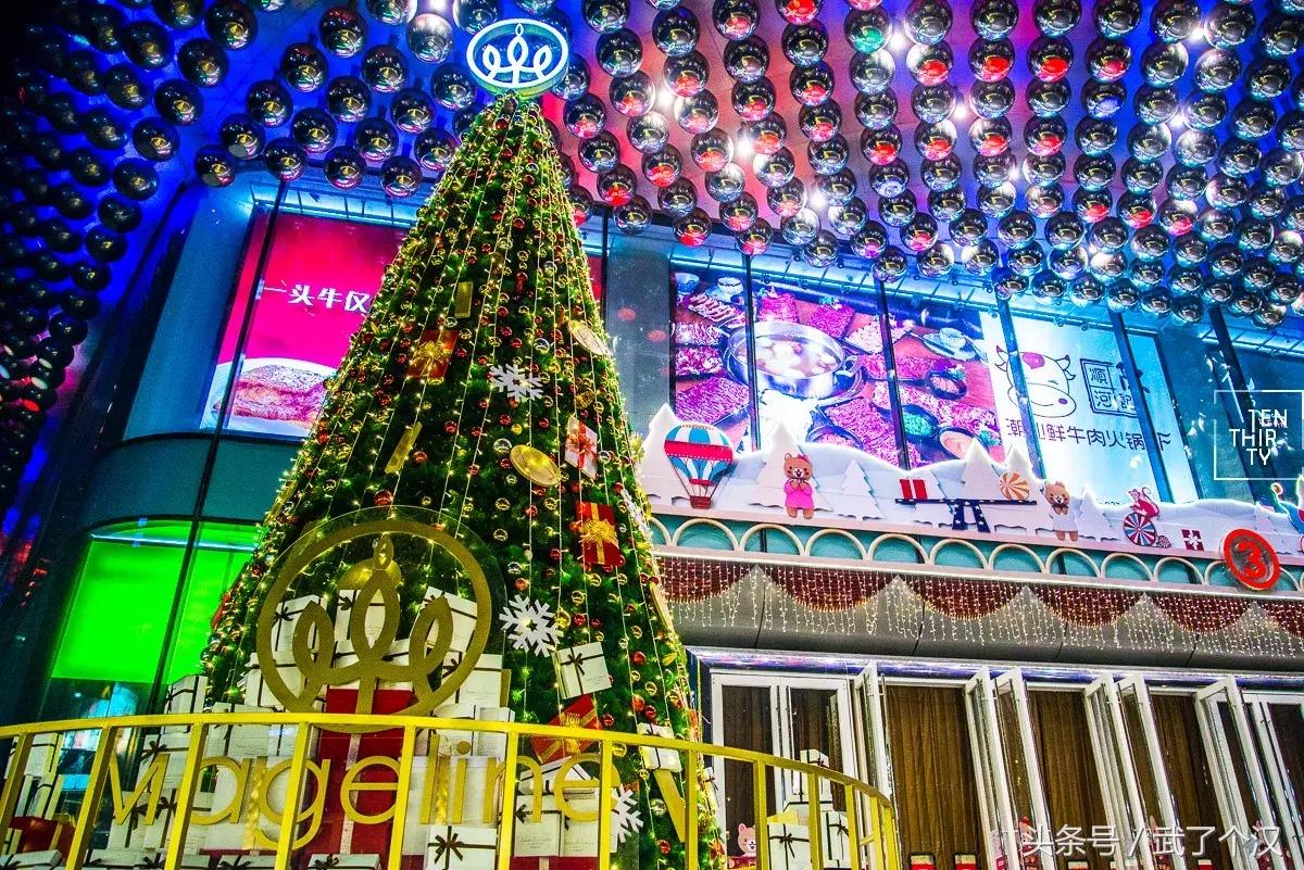 武汉汉口圣诞树,武汉圣诞树推荐