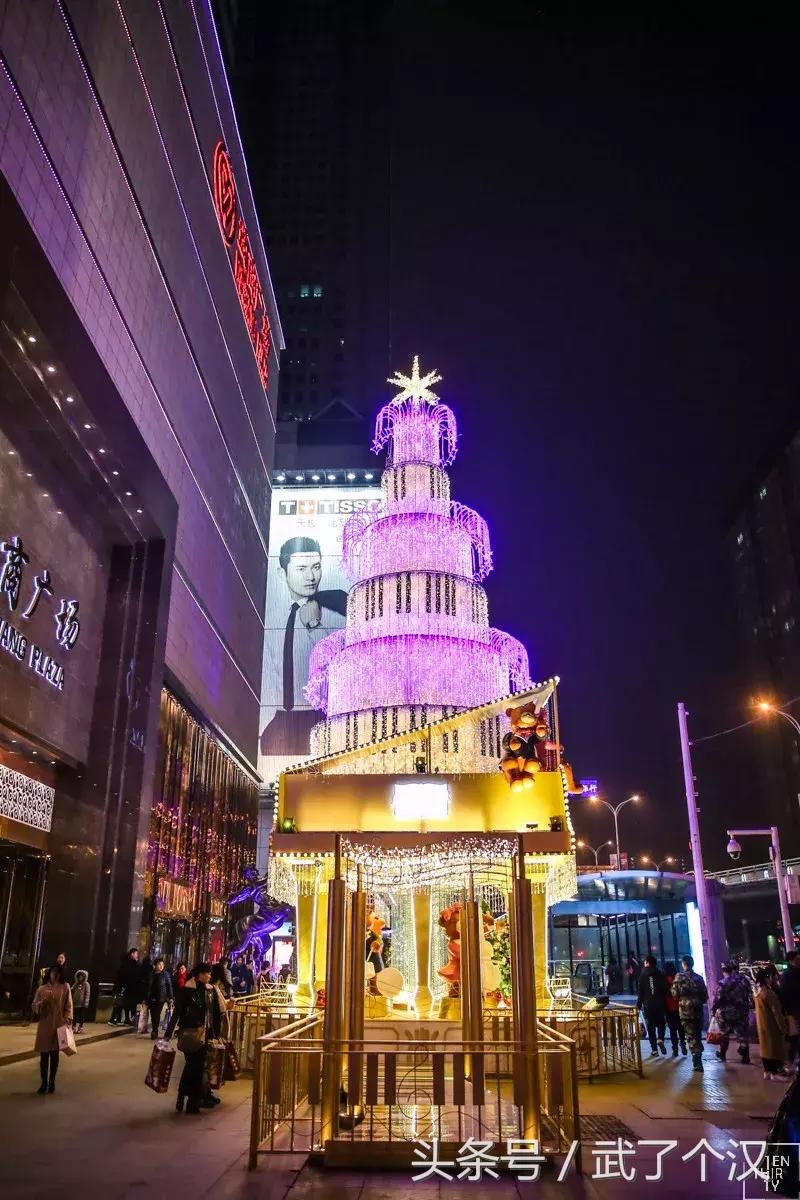 武汉汉口圣诞树,武汉圣诞树推荐