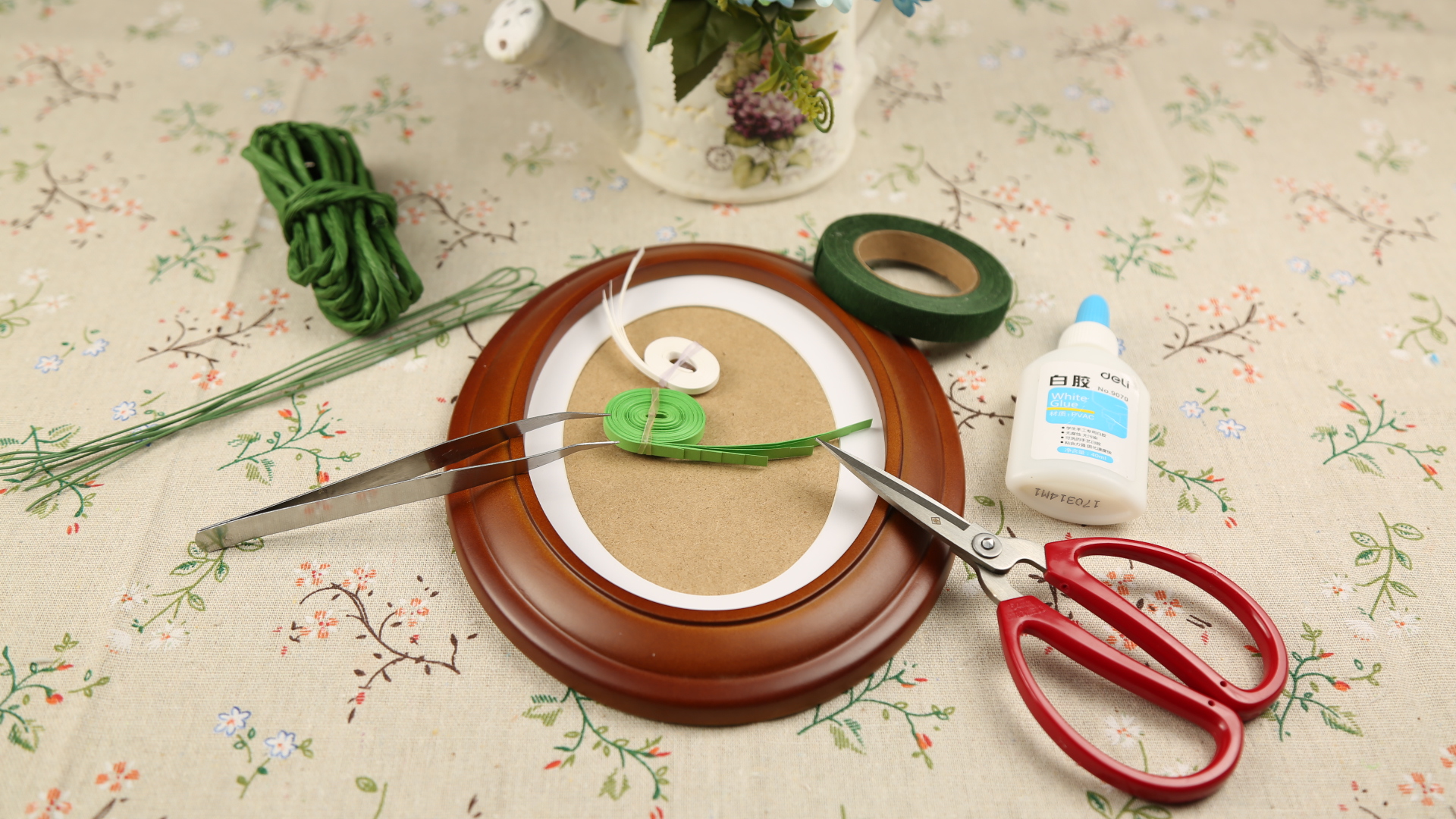 10种衍纸花,衍纸手工作品简单花