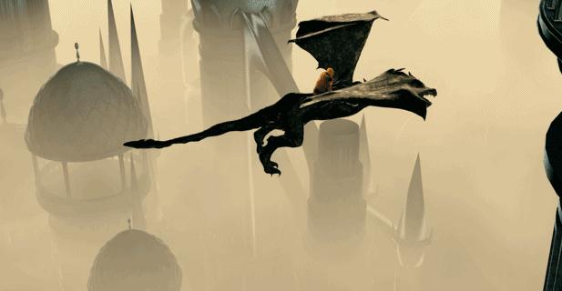 权力的游戏第几集龙妈的龙出来,权力的游戏现实中的龙妈