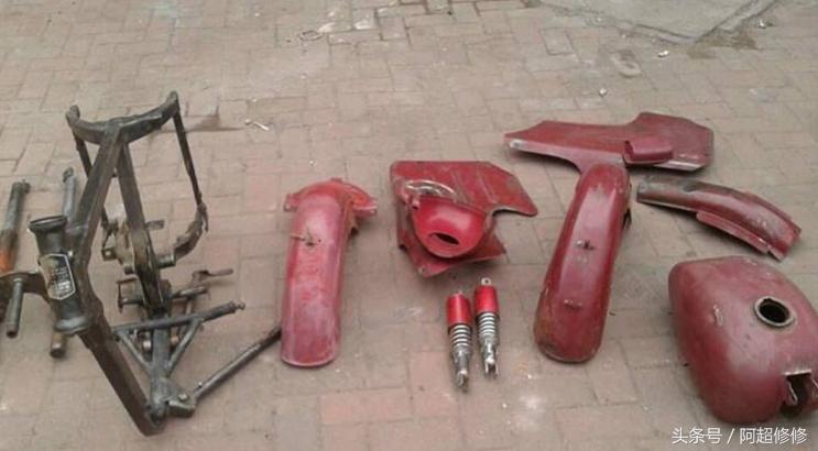 翻新1987年幸福250a摩托车,老款幸福250摩托车高清图