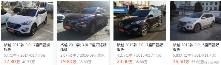 17万预算买什么二手中大型suv,美系30万级大七座suv怎么选