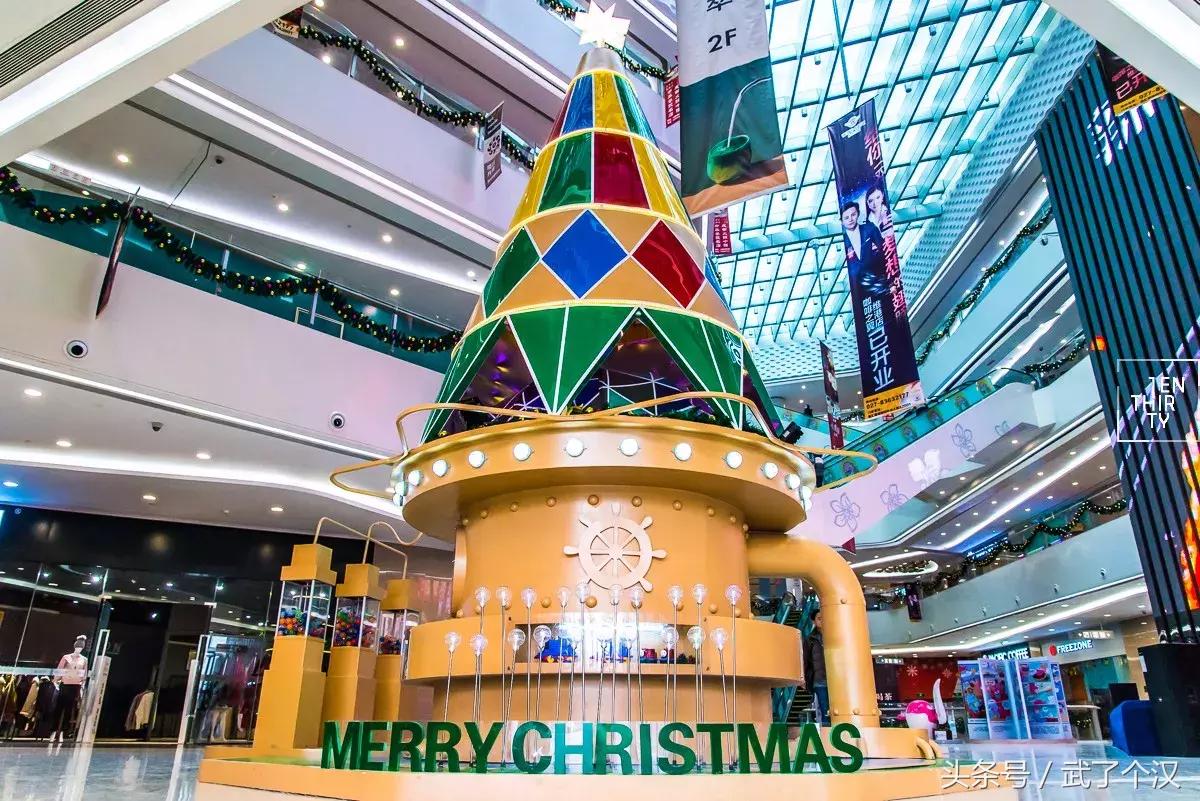 武汉汉口圣诞树,武汉圣诞树推荐