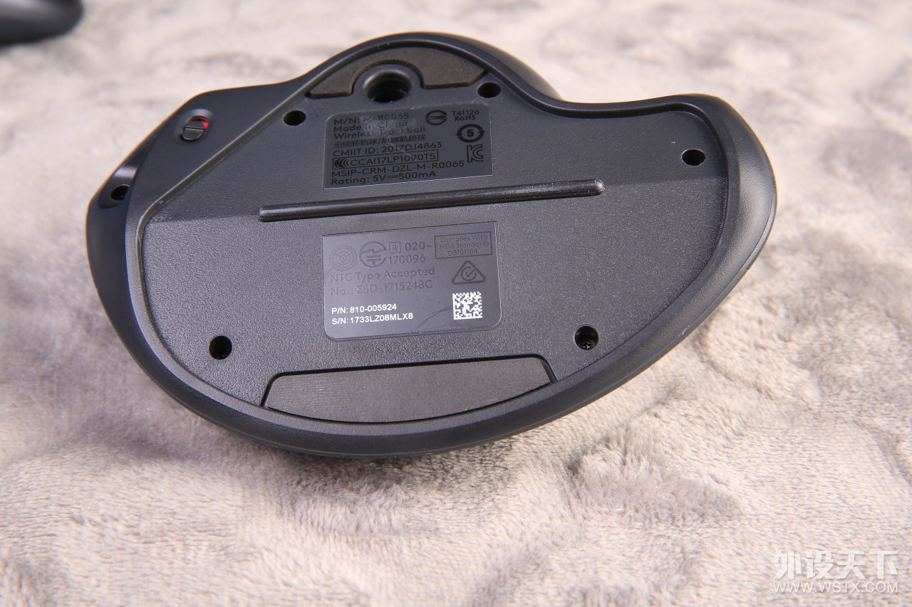 罗技ergo无线轨迹球,罗技mxergo鼠标评测