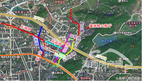 庞大路网串起福州华林北板块，完美衔接繁华都市配套群！