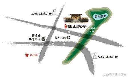 庞大路网串起福州华林北板块，完美衔接繁华都市配套群！